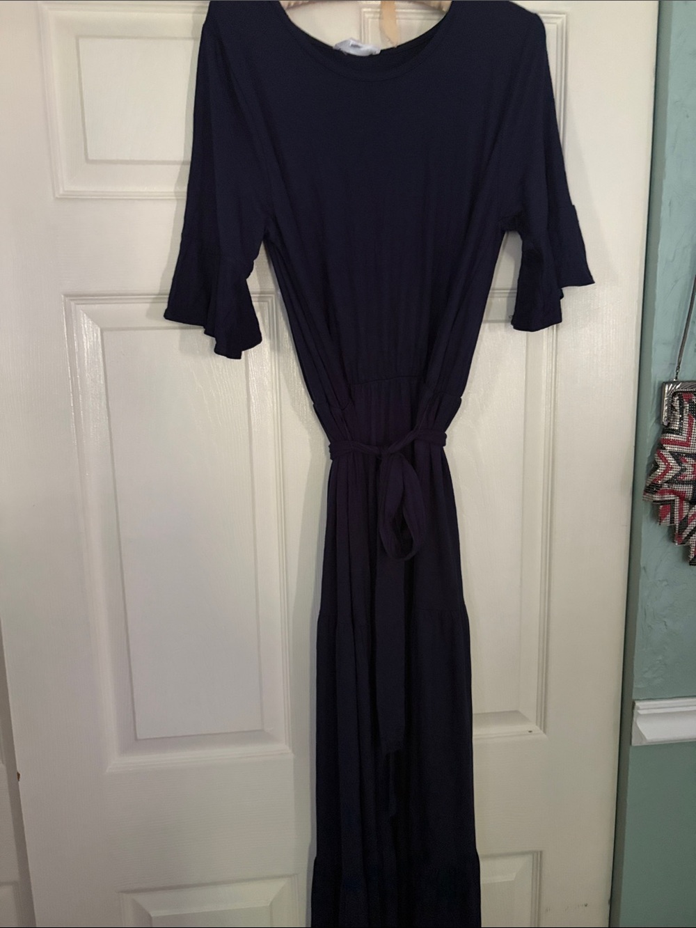 Down east navy t shirt dress